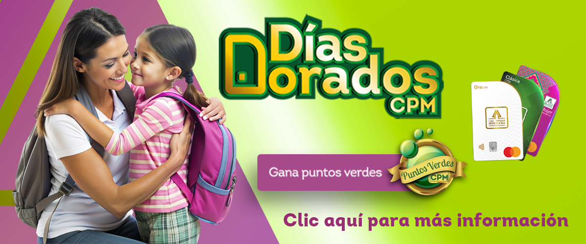 Tarjeta de Crédito CPM Días Dorados